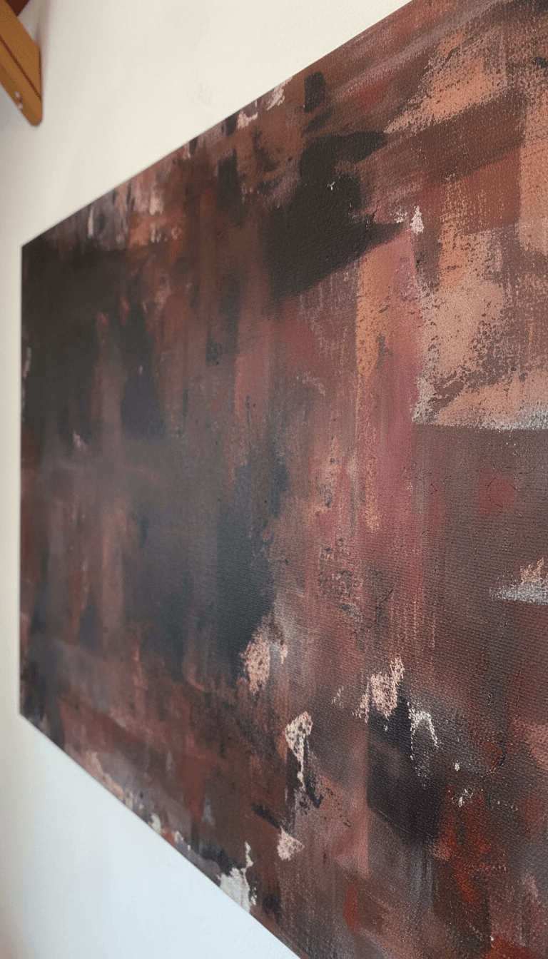 Red Tension V, close-up texture