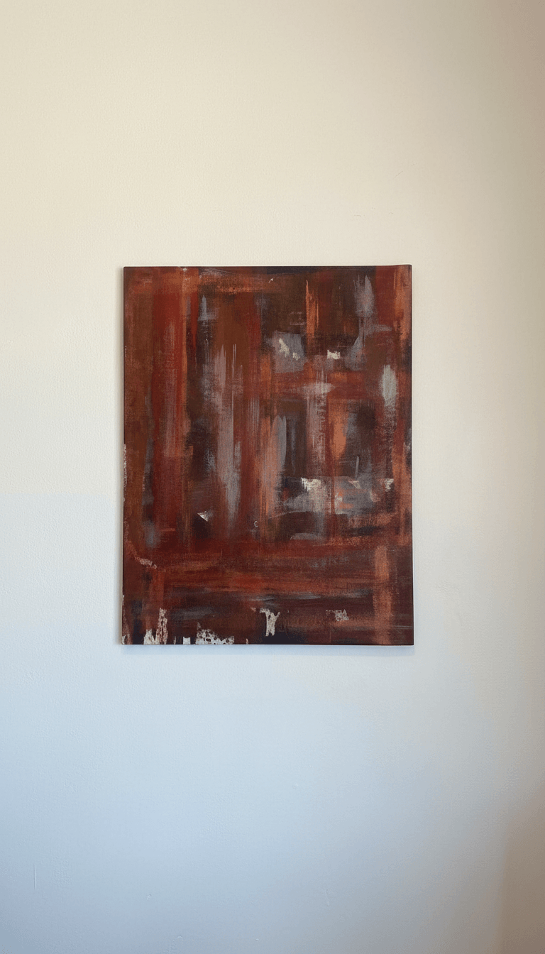Red Tension III, 73 x 96 cm