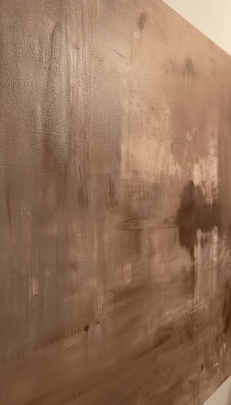 Blush Silence I - Soft Horizon, close-up texture